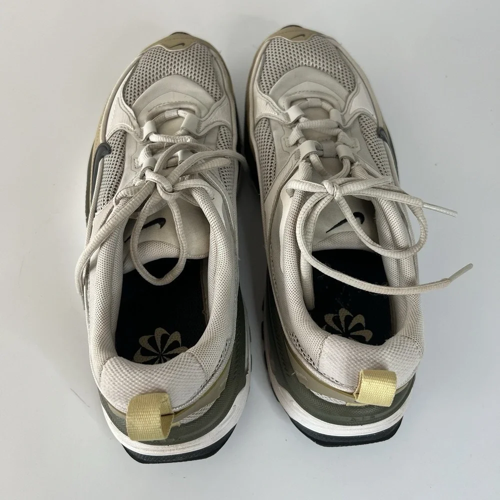Nike W Air Max Bliss Light Bone Limestone Dark Gray DH5128-002 Womens Sz 8.5
